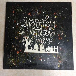 Home decor Halloween sign